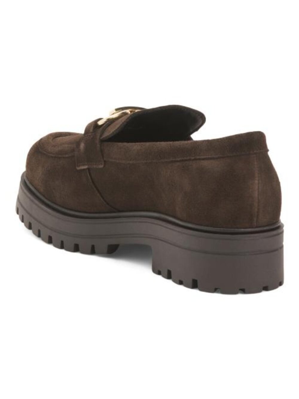 LOOKS Made In Portugal Suede Loafers With Metal Bit - Picture 2 of 4